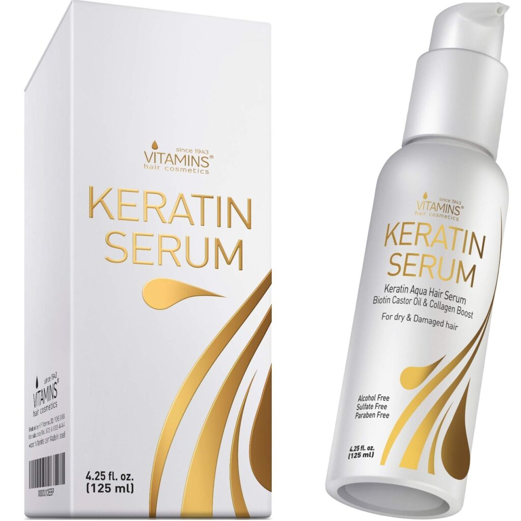 keratin hair serum